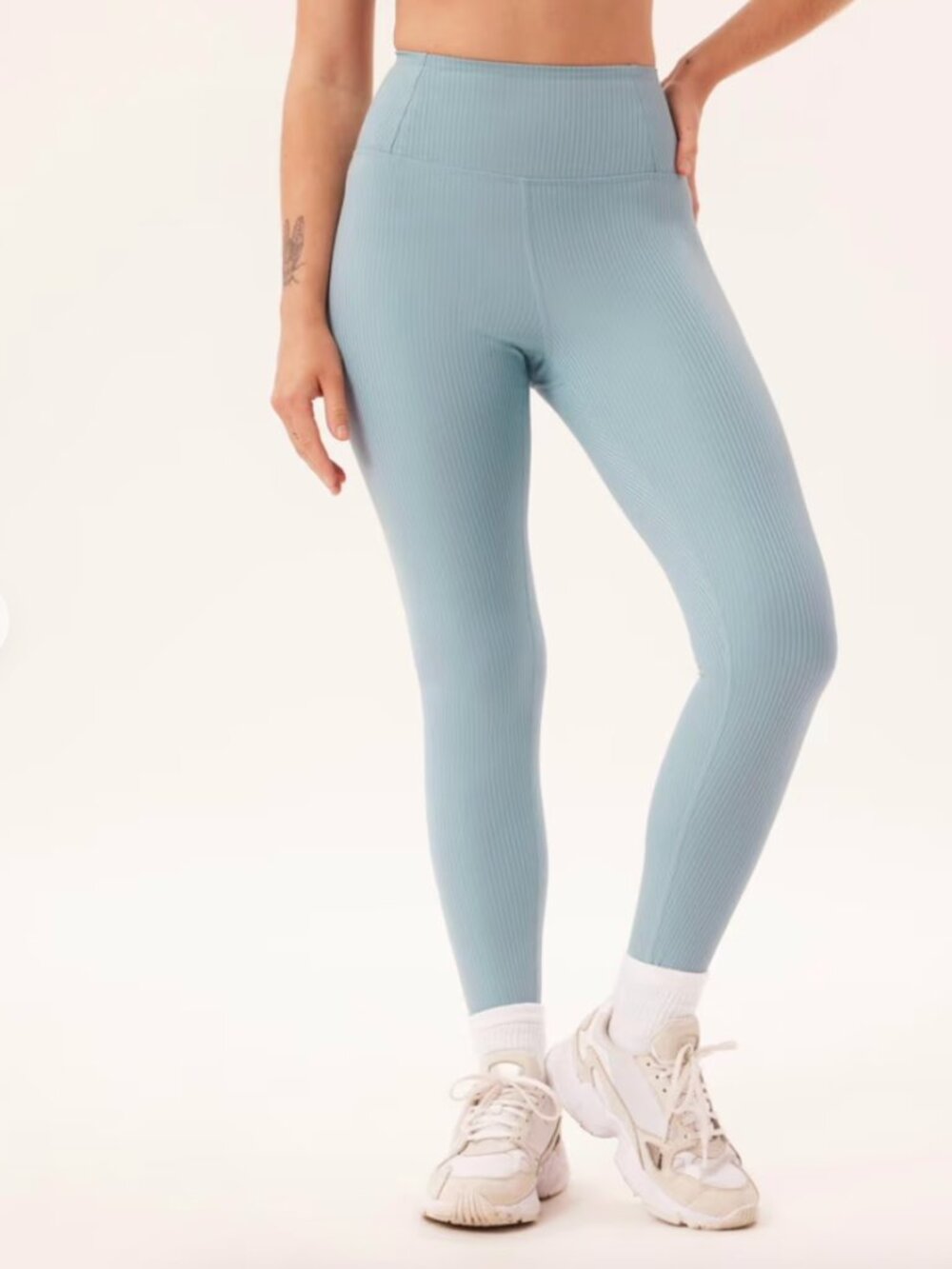 Girlfriend Collective Mist RIB High-Rise Legging